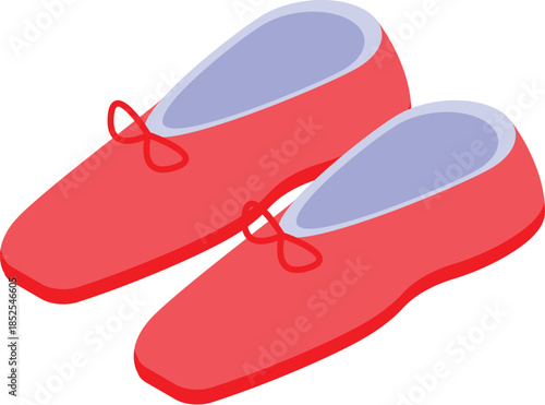 Ballet shoes featuring a delicate bow, essential for dancers practicing and performing classical ballet