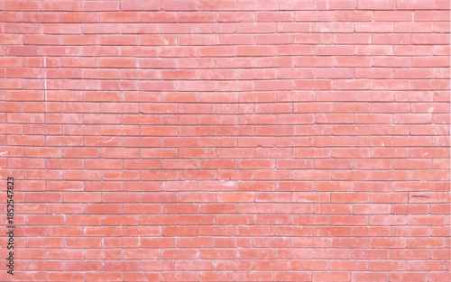 Red brick wall texture background, brick wall texture for interior or exterior design backdrop.