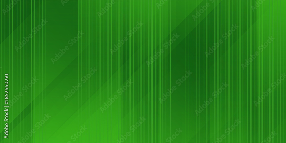 Obraz premium Abstract green sporty background template vector with shiny lines and lights. Modern Green background with strong pattern design.Eps10 vector art concept
