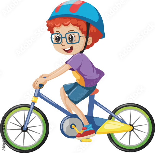 boy on bike