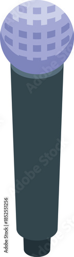 Wireless microphone capturing crystal clear audio for professional broadcasting