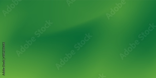 Clean natural green color gradation with pale tone paint on environmental friendly cardboard box blank paper texture background with space minimal style art concept