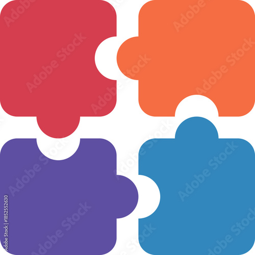 Puzzle Kids Toy Illustration