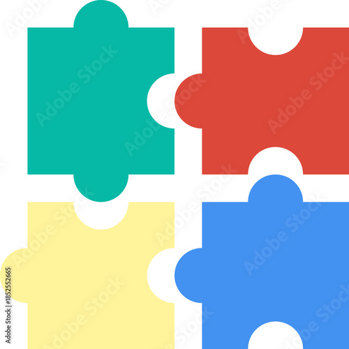 Puzzle Kids Toy Illustration