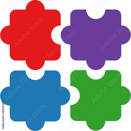 Puzzle Kids Toy Illustration