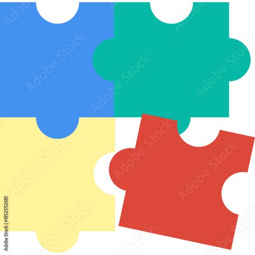 Puzzle Kids Toy Illustration