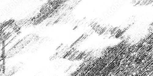 Black and white textured background with diagonal lines and speckles grunge