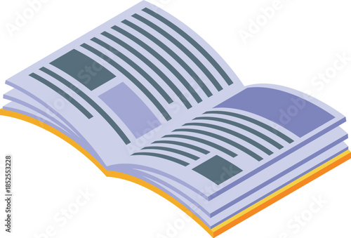 Open book with pages showing text and images, providing information or entertainment