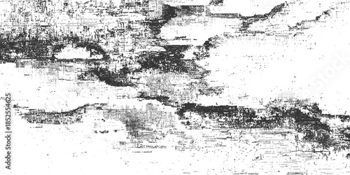 Black and white textured grunge background with distressed overlay 1