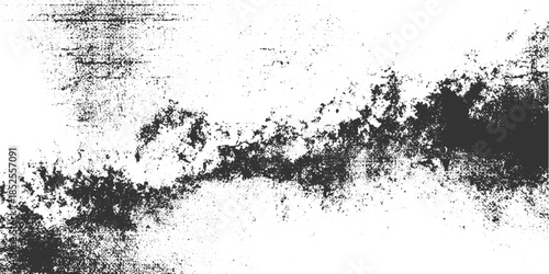 Black and white textured abstract background with rough distressed pattern grunge