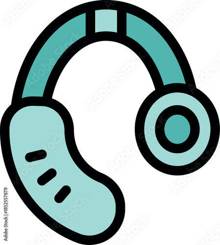 Modern wireless headset ensuring seamless communication and immersive audio experience