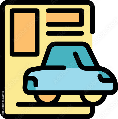 Promoting vehicle sales through eye catching car advertisements, targeting potential buyers and driving automotive marketing success