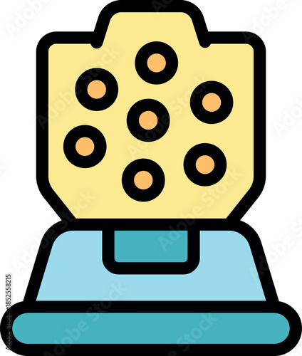 Automatic pet feeder dispensing kibble into a bowl, ensuring a consistent supply of food for cats or dogs