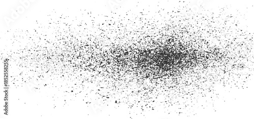 Black speckle texture overlay grunge effect on white background abstract