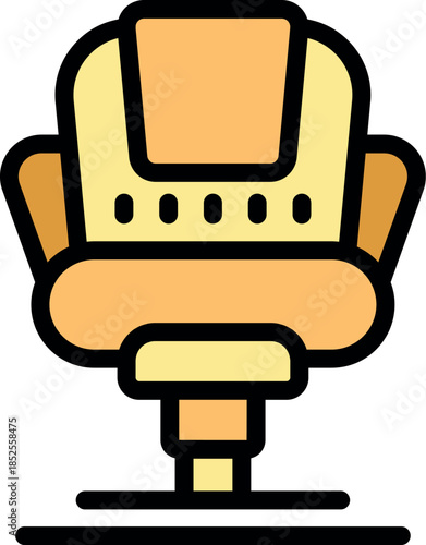 Modern office chair with ergonomic design ensuring comfortable seating during work