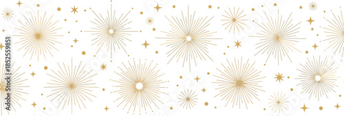 Soft peach and white floral pattern with delicate abstract lines and spots on a white background