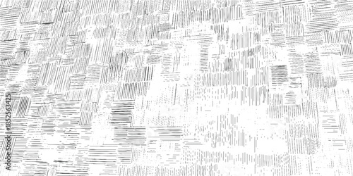 Abstract pattern of intersecting dark gray lines on a white background texture