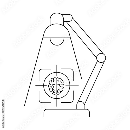 Deep Work Focus Icon. Vector Design