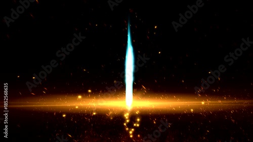 Laboratory. Experiment. Different energy sources. Creating interactions