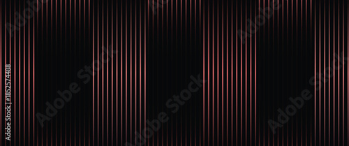 abstract red background with glowing curve lines. modern shiny red gradient geometric circle lines pattern. futuristic concept.