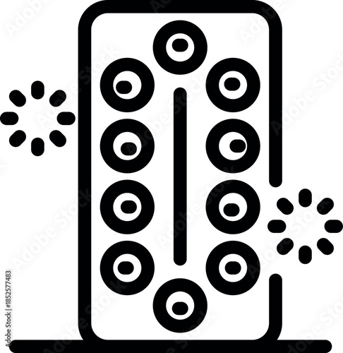 Contraceptive pill blister pack providing protection and preventing pregnancy, promoting family planning and reproductive health