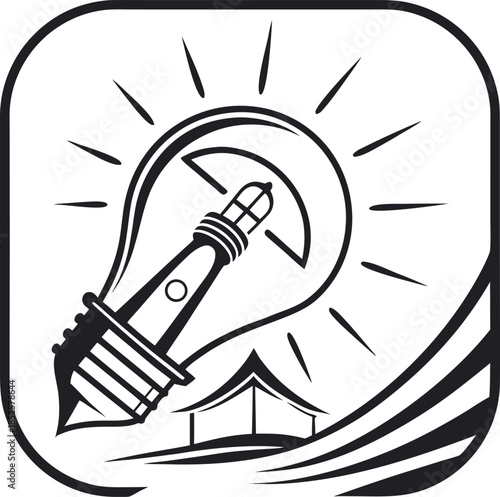 electric bulb icon