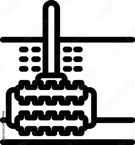 Microneedling device creating micro channels in skin layers, stimulating collagen and elastin production for skin rejuvenation
