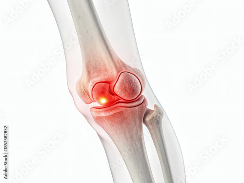 Elbow Joint Pain and Injury – Medical Anatomy Illustration