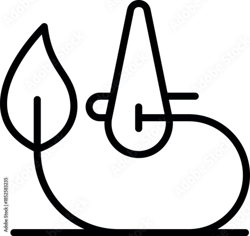 Connecting nature and technology, symbolizing precision agriculture and data driven farming