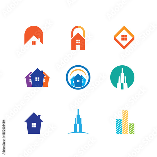 Property and construction logo