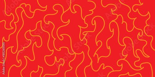 flame pattern design
