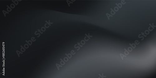 Premium black studio room. Limbo dark grey spotlight background. Abstract 3d backdrop for product presentation. Minimal wall scene. Showcase, crhome