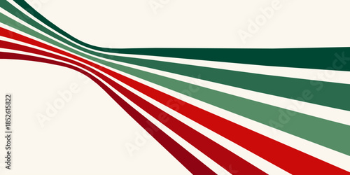 Abstract background of rainbow groovy Wavy Line design in 1970s Hippie Retro style. Vector pattern ready to use for cloth, textile, wrap and other.