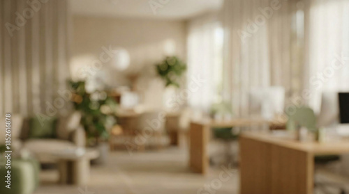 Wallpaper Mural Beautiful inconspicuous office interior room. Torontodigital.ca