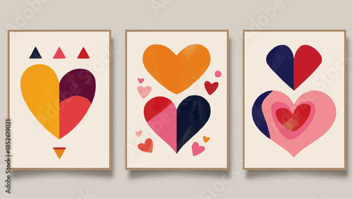 playing cards with hearts