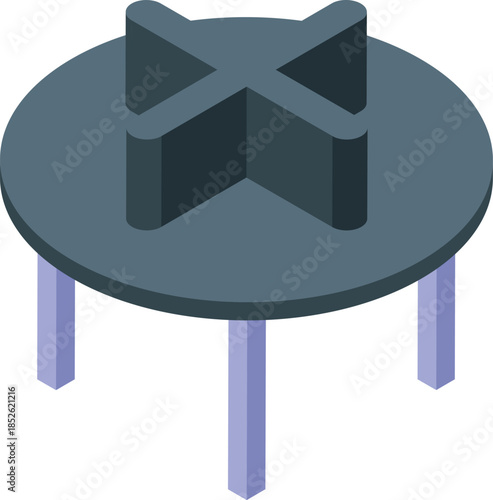 Wireless charger receiving power through electromagnetic induction, featuring a cross symbol, representing advanced charging solutions