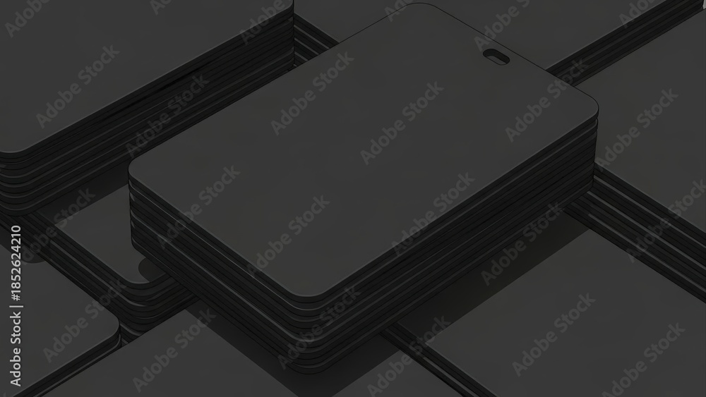 Obraz premium Abstract Dark Geometric Shapes Background.