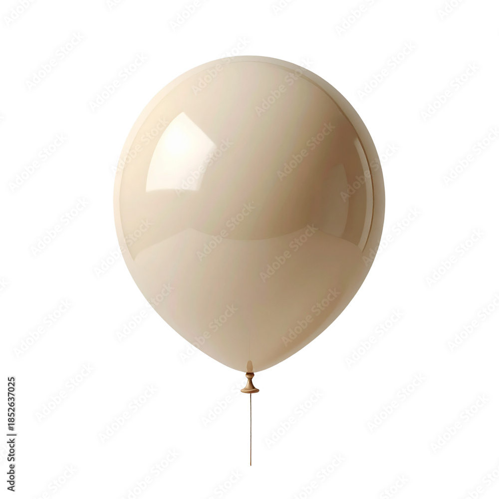 Obraz premium Balloons separated from a white background.