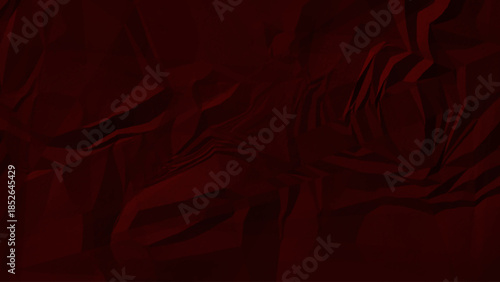 Dark Red Colorful Vintage Recycled Paper Texture. Retro Craft Wrinkled Page with Soft Creases and Grunge Style for Eco‑Friendly Design, Print, and Minimal Backgrounds.	
