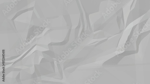 White and Gray Color Vintage Recycled Paper Texture. Retro Craft Wrinkled Page with Soft Creases and Grunge Style for Eco‑Friendly Design, Print, and Minimal Backgrounds.	

