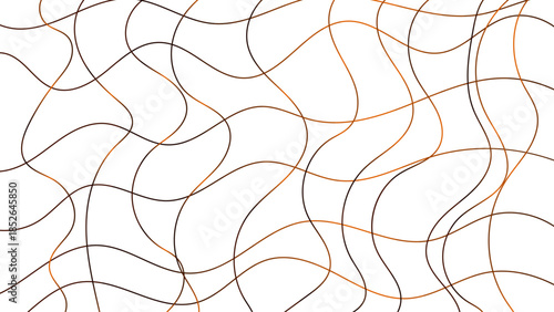 Elegant Gold Line Abstract Background – Minimal Luxury Linear Pattern with Thin Metallic Strokes on White for Modern Design and Branding. Abstract Luxury Flowing Curves Background.