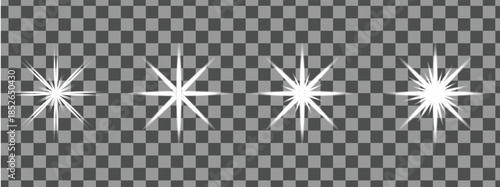 A blue holiday vector illustration showing a Star of David with stars and stripes and snowflakes on a white background