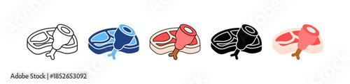 Healthy Meat multiple icon