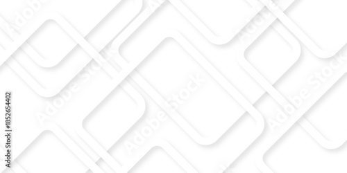 Abstract background with lines. Abstract luxury white geometric random lines with pattern. Modern white transparent material in triangle and squares shapes with line technology line vector background.