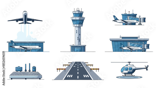 Airport Infrastructure A Collection of Aviation Elements