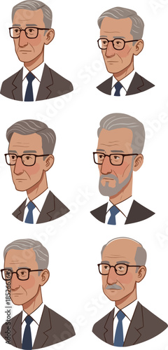 Pixel Art Man Character Var...
