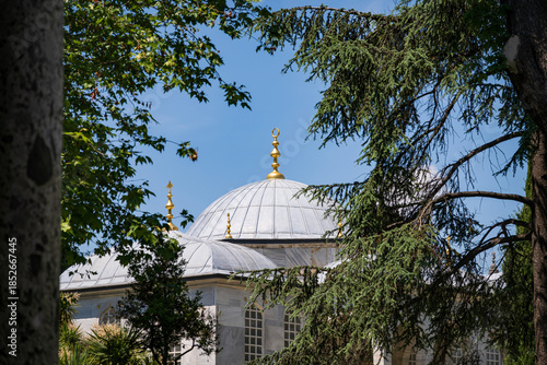 The roof of the Topkapı Palace, a large and fantastic museum in Istanbul, Turkey.