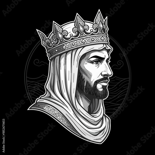 illustration of the head of government, king, tribe, group or country that reflects leadership