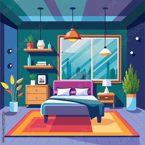 Contemporary Bedroom with Minimalist Style