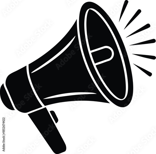 megaphone icon vector illustration